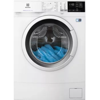 Pralka ładowana od przodu Electrolux SensiCare EW6SM404W, 4 kg, głębokość 37,2 cm, 1000 obr./min, Klasa energetyczna D