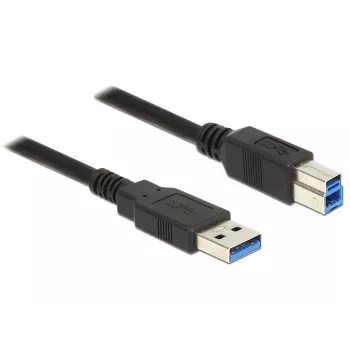 Kabel USB DeLOCK 85068 USB 3.2 Gen 1 2 m USB A USB B Czarny