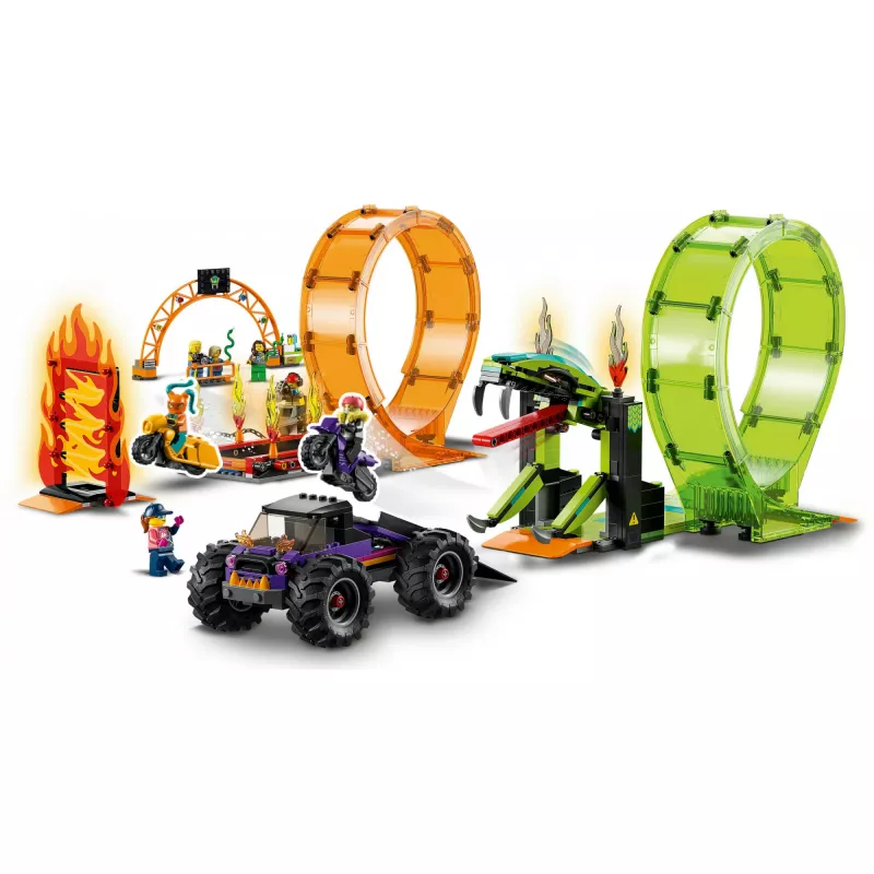 LEGO City 60339 LEGO® CITY Stuntshow-Doppellooping (60339)