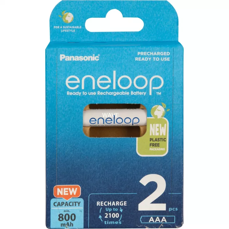 Akumulatory PANASONIC ENELOOP AAA 800 mAh 2 szt. (BK-4MCDE/2CP)