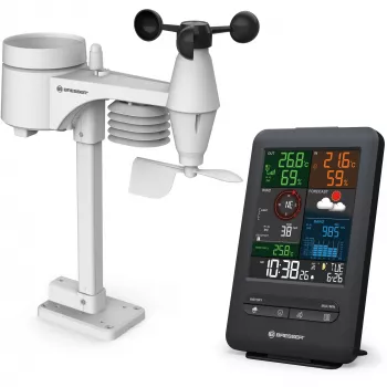 Cyfrowa Stacja Pogodowa Bresser Optics 7002525 Termometr Wewnętrzny i Zewnętrzny