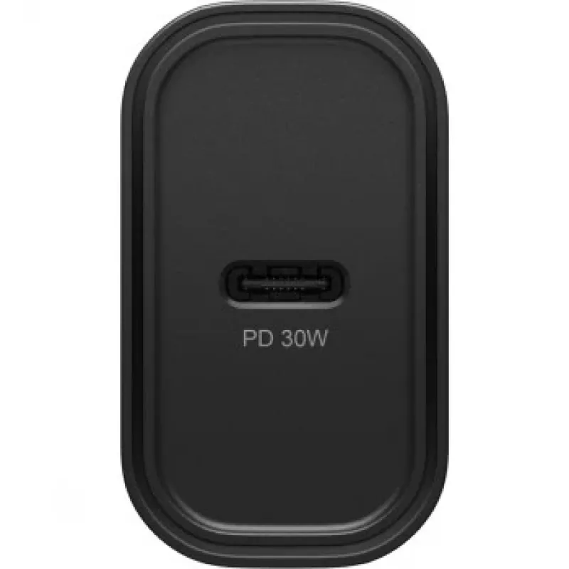 EU ładowarka ścienna szybka Wall Charger 30W czarna USB Power Delivery 3.0 USB-C