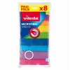 Ściereczka do czyszczenia Vileda Microfibre Colors 8 szt.