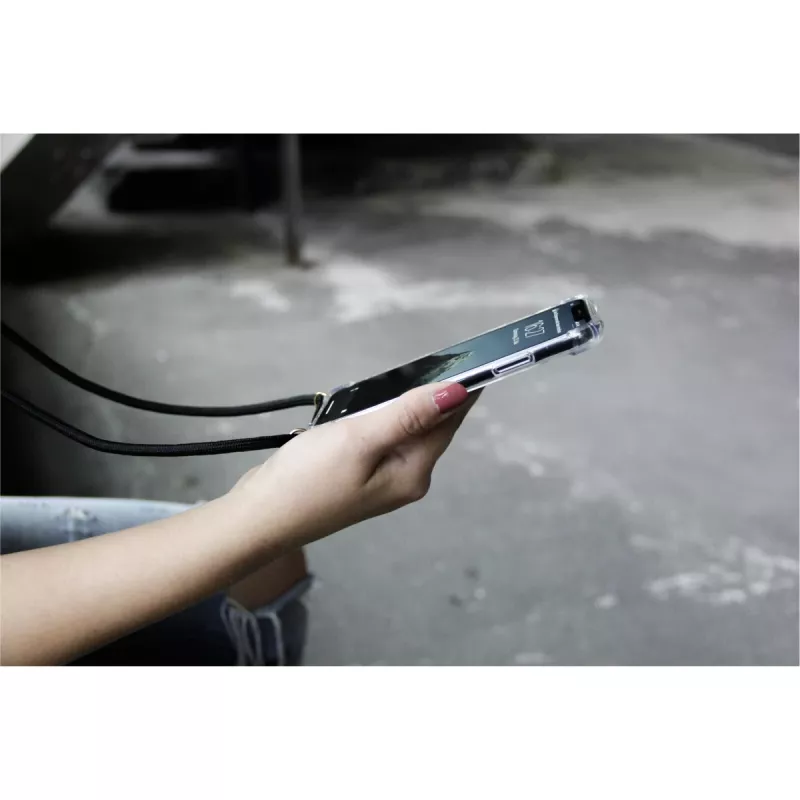 Cover Coros LOO004 iPhone XR 15,5 cm (6,1 cala) Czarny Przezroczysty