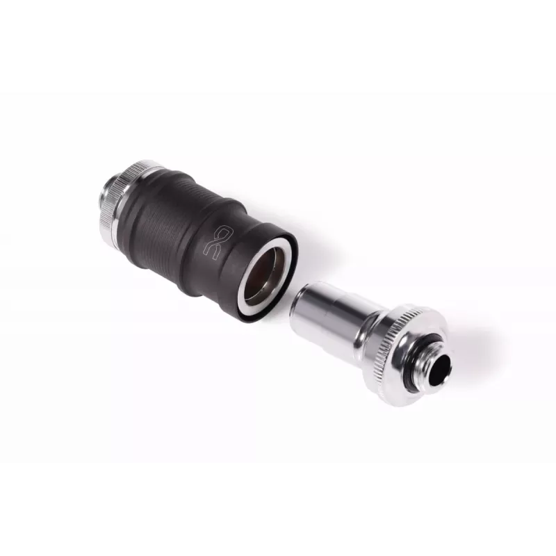 Adapter bloków wodnych Aquatuning GmbH 13876 Mosiądz Nikiel Plastik Czarny Chrom