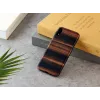 Etui na smartfon man and wood do iPhone XR — hebanowa czerń, ochronna twarda skorupa