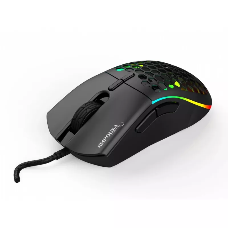 Mysz gamingowa INCA IMG-GT20 10000 DPI. RGB. 7 przycisków. USB. SW retail
