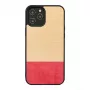 Etui na telefon man and wood do iPhone 12 Pro Max — miss match Czarny