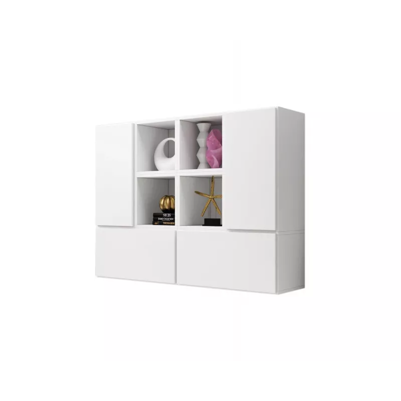 Cama living room furniture set ROCO 19 (4xRO3 + 4xRO6) Biały/Biały/Biały
