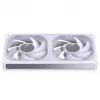 JONSBO ZB-240W 2x120mm ARGB PWM Wentylatory obudowy - Biały