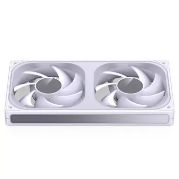 JONSBO ZB-240W 2x120mm ARGB PWM Wentylatory obudowy - Biały