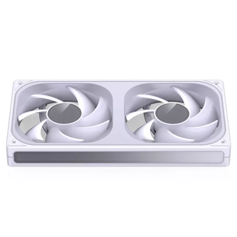 JONSBO ZB-240W 2x120mm ARGB PWM Wentylatory obudowy - Biały