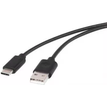 Kabel USB 2.0 Renkforce 1429650 — 1x USB-A na 1x USB-C, 1,50 m, czarny