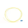 Pigtail LC/PC single-mode Extralink 1.5 m, 900 µm G.657.A1 FTTH, żółty, Easy-strip