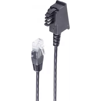 kabel telefoniczny ShiverPeaks BS12-09265 6 m Czarny