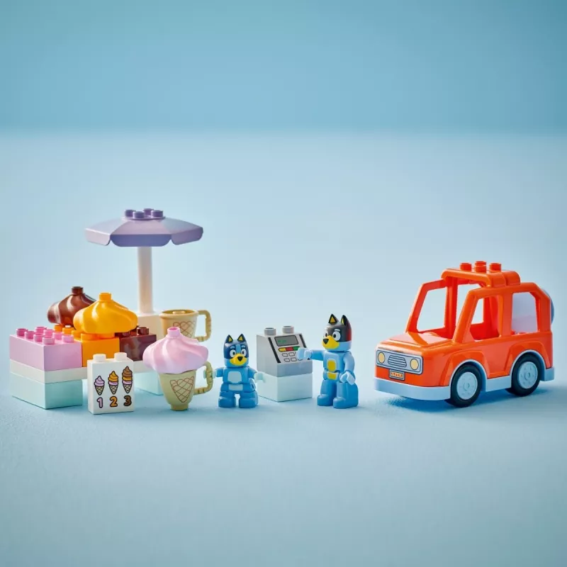 LEGO BLUEY 10458 Wycieczka na lody z Bluey