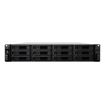 Synology - RX1217 - 2U 12 BAY EXPANSION F - 12x 3.5/2.5 HDD/SSD - 88 x 430.5 x 664 mm - 12.7 kg - 500 W