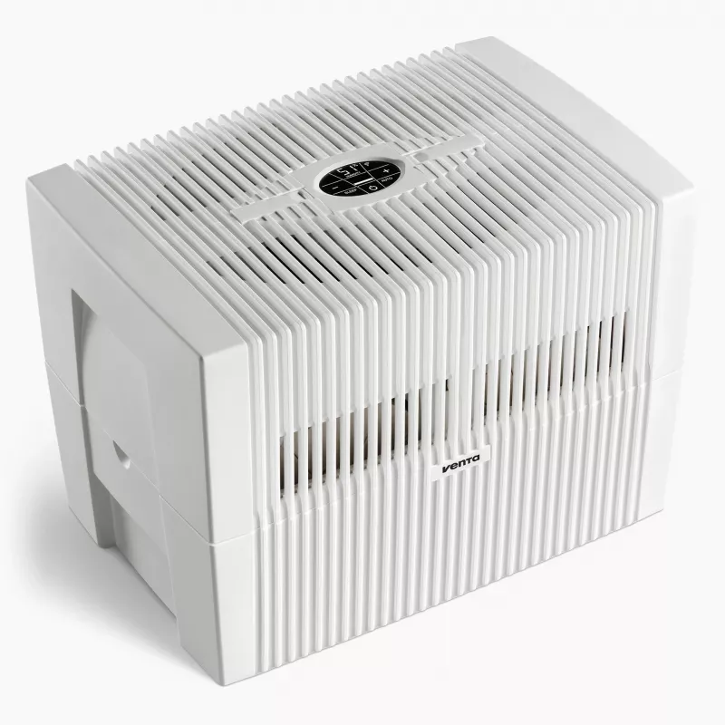 Nawilżacz powietrza VENTA AH550 Natural — zbiornik na wodę 10 l, 8 W, biały