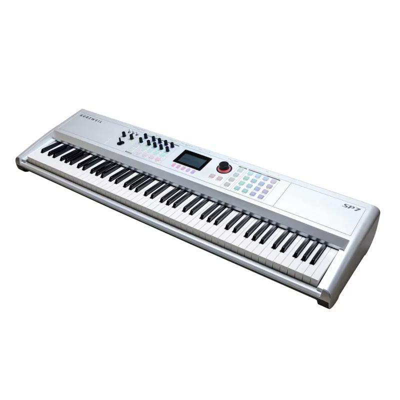 Pianino sceniczne Kurzweil SP7, 88-klawiszowa ważona akcja, klawiatura z mechanizmem młoteczkowym, pełny zakres