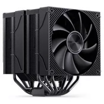 Chłodzenie procesora Jonsbo CA90 Dual-Tower z 1×130mm i 1×120mm wentylatorami PWM ARGB, czarne