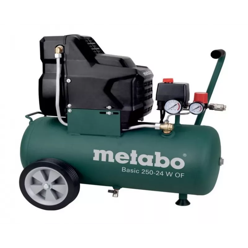 Metabo sprężarka BEZ-OLEJU 230 V 24 L Basic 250-24 W OF