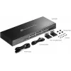 Przełącznik sieciowy TP-Link Omada SG5428X, zarządzalny, L3, Gigabit Ethernet (10/100/1000), czarny