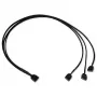 Kabel rozgałęźnik RGB Alphacool 18707 5V Czarny 600mm