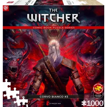 Good Loot Comic Book Puzzle: Wiedźmin Corvo Biały, 1000 elementów