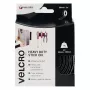 VELCRO Klettband Extra Stark Selbstklebend, Haken & Flausch 50mm x 1m Schwarz