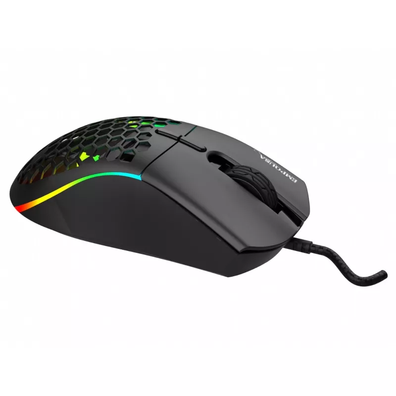 Mysz gamingowa INCA IMG-GT20 10000 DPI. RGB. 7 przycisków. USB. SW retail