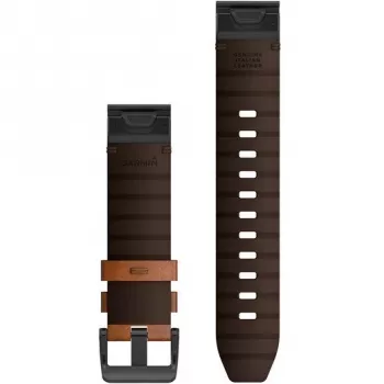 Pasek Garmin QuickFit 22 Brązowa Skóra