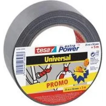 Taśma duct tape TESA 56396-00000-00 25 m z tkaniny szara