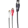 Kabel audio ShiverPeaks BS10201 0,2 m DIN (5-pin) 2 x RCA Czarny