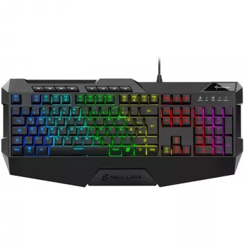 Klawiatura gamingowa Sharkoon SKILLER SGK4 USB QWERTZ niemiecka czarna