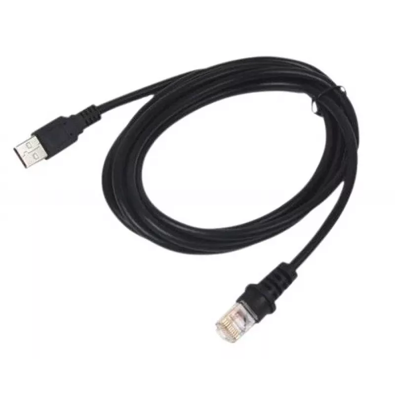 Kabel USB Datalogic 90A052187 Type A Power Over Terminal, skręcany, długość 5 m
