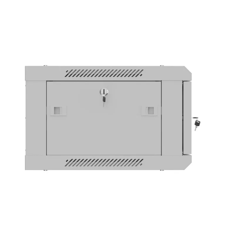 Szafa instalacyjna wisząca 19 cali LANBERG WF01-6404-00S 4U 600×450 mm, szara