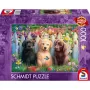 sweet puppy scene, puzzle 1000 elementów