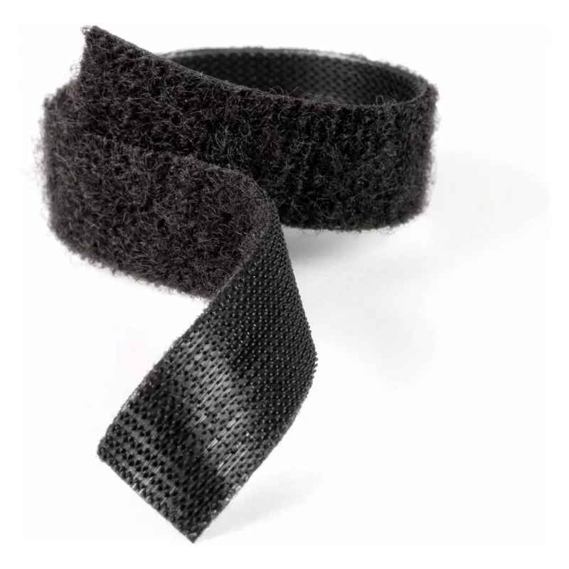 VELCRO ONE-WRAP Wiederverwendbares Klettband, ONE-WRAP Band 10mm x 5m Schwarz
