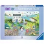 Puzzle Ravensburger Coastal Cottage 1000 szt., szerokość 700 mm, grubość 2 mm