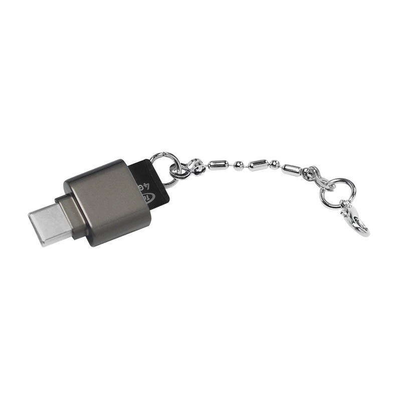 Czytnik kart microSD USB-C jako brelok
