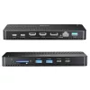 Stacja dokująca UNITEK D1104A01 USB4 przewodowa 100W Power Delivery