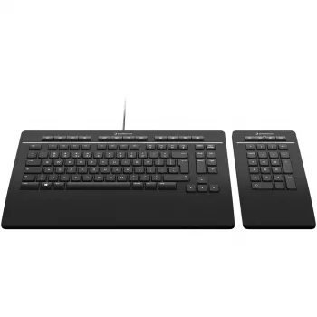 3Dconnexion Keyboard Pro z Numpadem - Klawiatura i klawiatura numeryczna QWERTZ