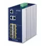 Zarządzalny przełącznik sieciowy PLANET IGS-10080MFT — 2 x Gigabit RJ-45, 8 x SFP, 12–48 V DC, Zarządzalny, IP30