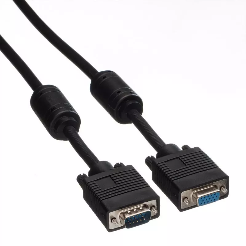 ROLINE VGA-Kabel HD15 ST - BU mit Ferritkern 3,0m (11.04.5353)