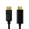 LogiLink CV0126 adapter kablowy wideo 1 M DisplayPort HDMI Typ A (Stand