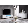 Cama Komoda 2D REJA biały połysk/biały połysk