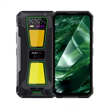 Smartfon OukiTel WP58 Pro 5G 6,7 cala 8 GB RAM 512 GB 10000 mAh zielony
