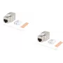 Keystone Jack ShiverPeaks Cat 8.1 Metal BS08-45003-2, ekranowany wkład RJ45 do szybkiego Ethernetu