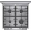 Gorenje GKS6C71XF Wolnostojąca kuchenka z piekarnikiem Srebrna