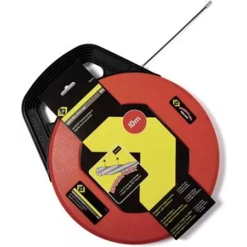 Taśma miernicza c.k tools SPIRA-Flex Tape 10 m T5510 — elastyczne ostrze stalowe, kompaktowa obudowa